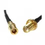 Coaxkabel DeLOCK 88584 0,2 m zwart