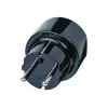 brennenstuhl reisadapter - stopcontactadapter - zwart (1508480)