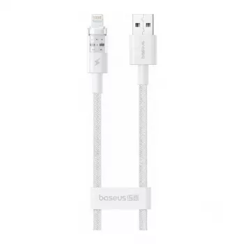 USB-kabel Baseus Silky Series 2,4A 2m wit