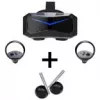 Pimax Crystal Super VR-headset, 57 PPD + DMAS-hoofdtelefoon bundel - zwart