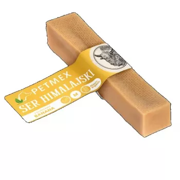 PETMEX Himalaya-kaas met banaan M - hondensnack - 80g