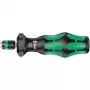 Wera 826 T Kraftform Turbo Bithouder-schroevendraaier met Rapidaptor, 1/4 inch