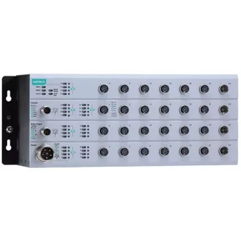 Industriële managed M12 Ethernet-switch MOXA EN50155 8 poorten