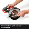 Einhell TE-CS 18/165-1 Li - Solo 16,5 cm zwart, rood, zilver 4200 t/min