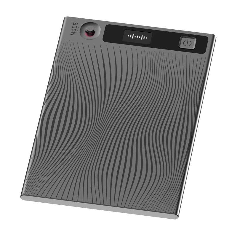 Spraakrecorder Mobvoi TicNote grijs met 16 GB geheugen, compacte digitale dictafoon