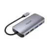 USB-C hub Unitek D1122A01 met 2x HDMI 4K en 100W Power Delivery