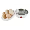 Eierkoker Adler AD 4459 — capaciteit voor 7 eieren, 450 W, wit, knopbediening, gereedheidssignaal
