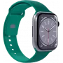 Puro siliconen horlogeband Apple Watch 42/44/45/49mm donkergroen