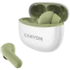 CANYON In-ear hoofdtelefoon TWS-5, Groen Bluetooth 5.3, touch-bediening, oplaadingang: USB-C