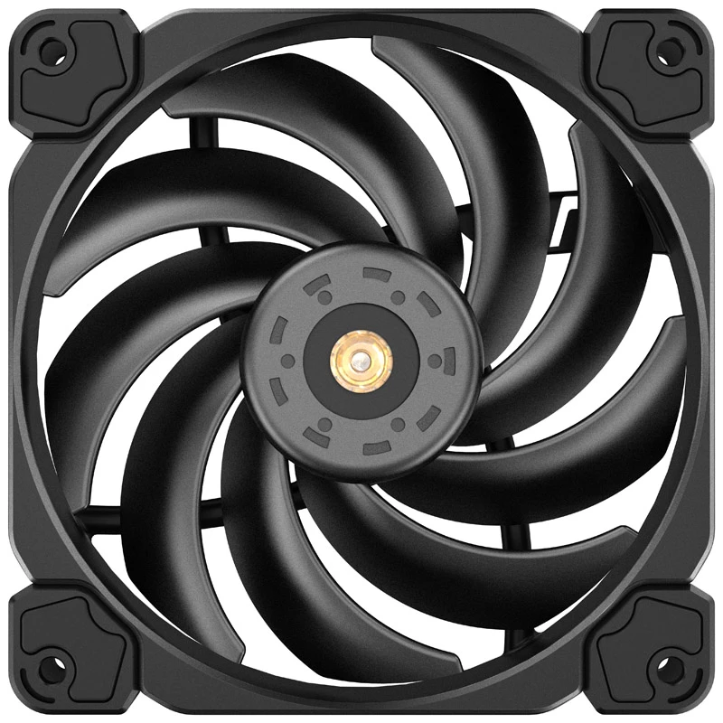 Jonsbo HF-120 PWM behuizingsventilator, 120 mm, zwart
