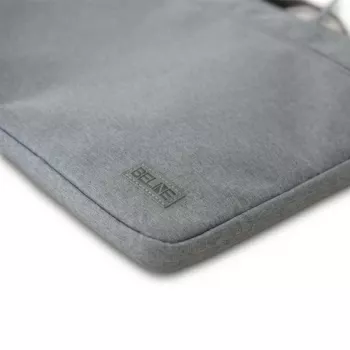 Laptoptas Beline 16 – grijs, slijtvast, licht materiaal, geschikt voor 16-inch laptops