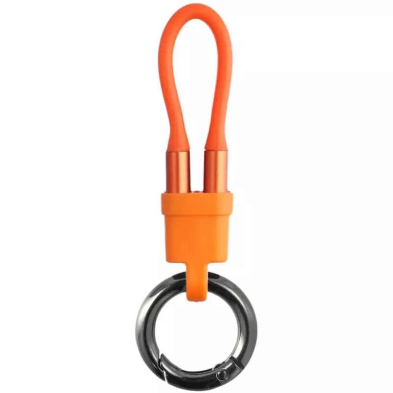 USB-C sleutelhanger-kabelset 4smarts 541385 — 7,5 cm, gemengde kleuren, 30 stuks