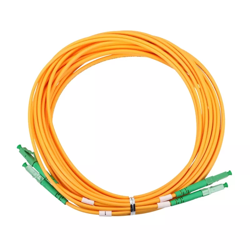 Patchcord Extralink LC/APC–LC/APC singlemode duplex 9/125 µm G.657.A1, 2 m