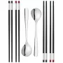 Eetstokjesset ZWILLING 39180-001-0 zwart RVS