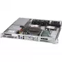 Supermicro - SuperChassis 515-R407 - rack-mount 1U STD en WIO MB 2 x 2,5 LEDs 4 x PWM-ventilator 2 x ventilator voor AOC-koeling voeding 400 W 43 x 437 x 429 mm