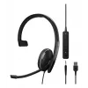 EPOS ADAPT 135 USB II headset bedrade headset kantoor/callcenter USB Type-A zwart