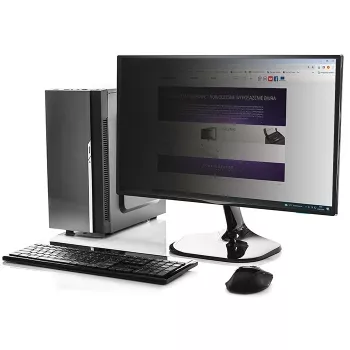 Privacyfilter Qoltec 51060 voor 61 cm (24 inch) monitor