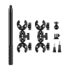 Motor- en fietshouder Puluz PU495B — twee klemmen en 150 cm uitschuifbare selfiestick