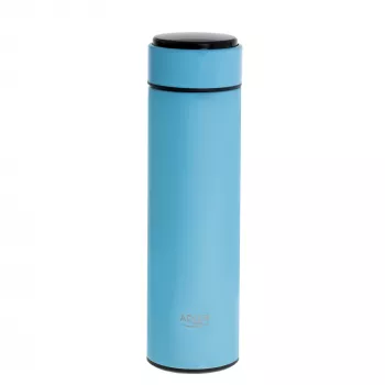 Isolatieflacon Adler AD 4506BL - thermoskan met LED-temperatuurweergave, blauw