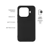 FIXED telefoon achterkant cover voor Xiaomi 15T Pro – rubberen zwarte hoes
