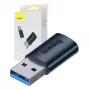 Baseus Ingenuity USB-A naar USB-C adapter OTG (blauw)