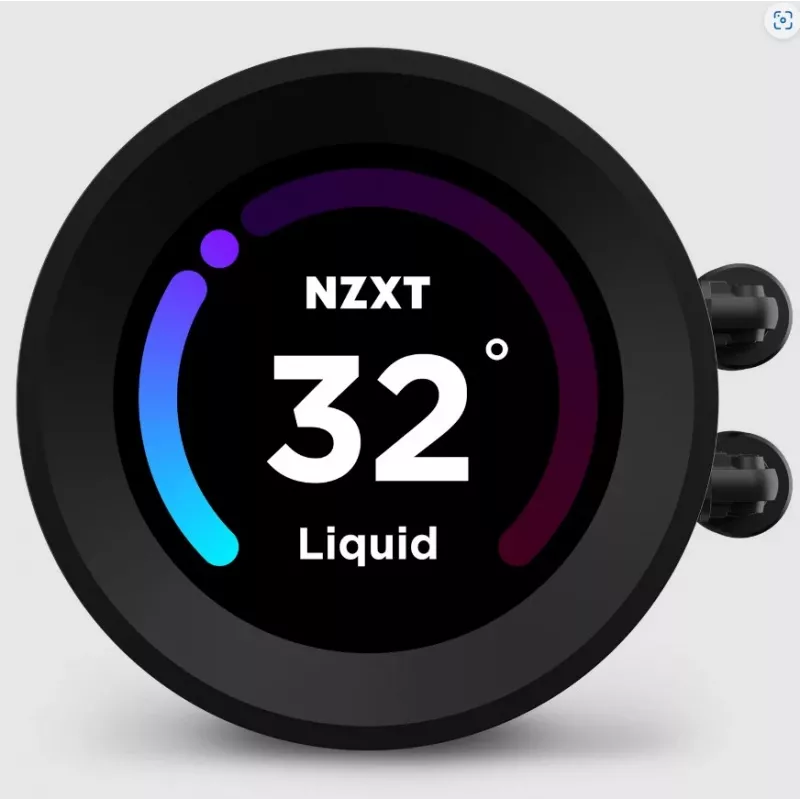 Vloeistofkoeler NZXT Kraken Elite 280 RGB 14 cm zwart