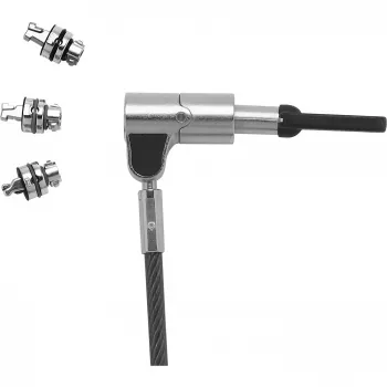Kabelslot DICOTA D31700 zwart zilver 2 m