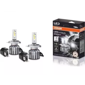 LED-lampenset 2 stuks H19/H4 12V 15W P43T/PU43t-3