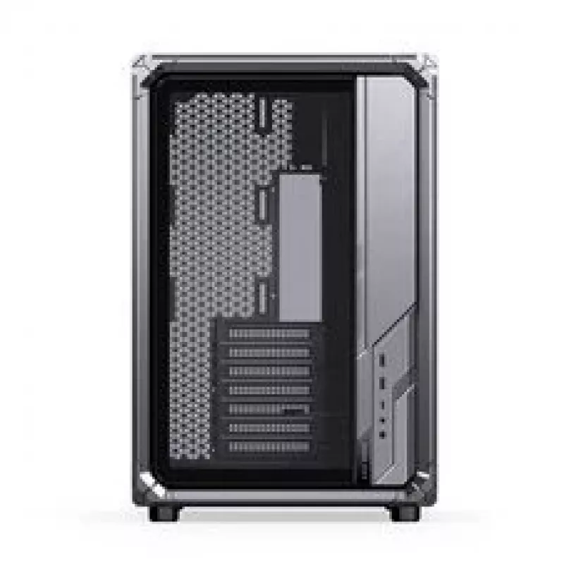 Jonsbo X400 Pro ATX midi-tower pc-behuizing met tempered-glass zijpaneel, grijs