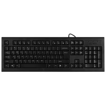 A4Tech KR-85 toetsenbord USB QWERTY US Engels zwart