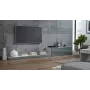 Cama TV-standaard LIFE 300/42/35 wit/grijs glanzend