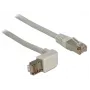 Netwerkkabel DeLOCK 2m RJ-45 Cat5e S/FTP grijs