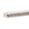 DIGITUS DN-91624S 24-poorts Cat6 afgeschermd patchpaneel, 1U 19 inch, grijs