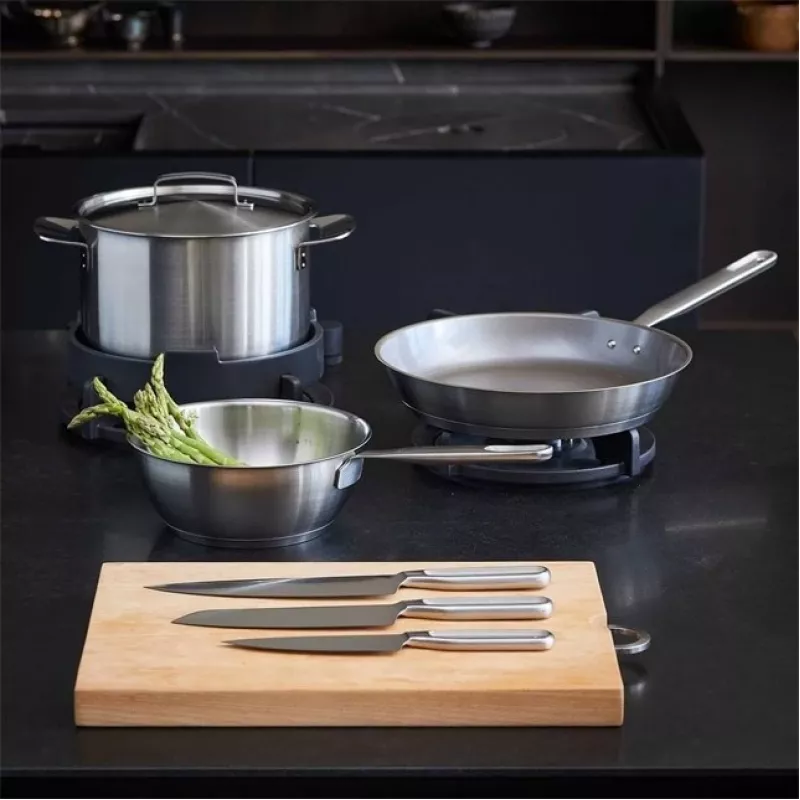 Fiskars All Steel veelzijdige pan rond