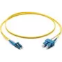 Corning F047202G2Z20005M LC/SC OS2 9/125 Glasvezel patchkabel, 5 m, geel