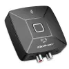 QOLTEC draadloze audio HiFi-zender/ontvanger model 56981 — Bluetooth/line-in audiobridge