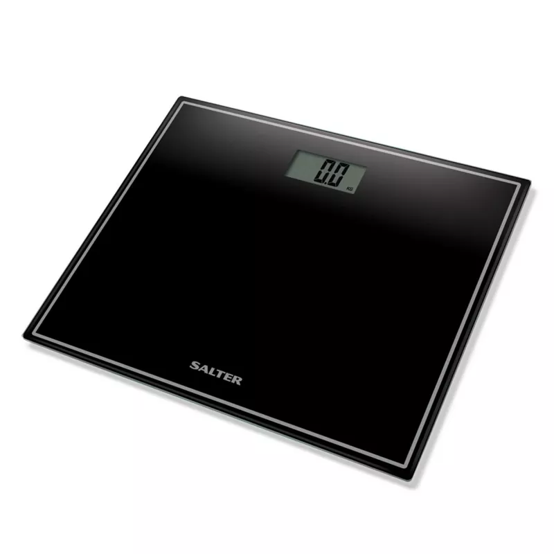 Salter 9207 BCFEU12 compacte elektronische personenweegschaal - zwart