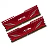 Desktop DDR4 RAM AFOX 2×16GB 3200MHz CL16 1,35V unbuffered XMP2 rood