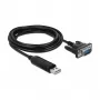 Seriële kabel DeLOCK 66283 zwart 1,8 m
