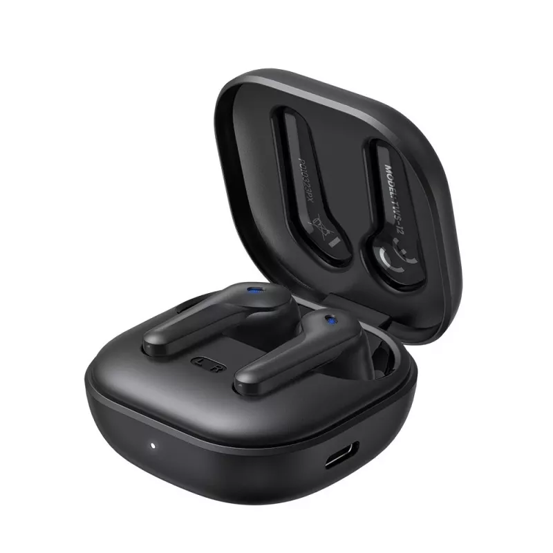 SAVIO In-ear-TWS-headset TWS-12, Bluetooth 5.3, ingebouwde microfoon, zwart