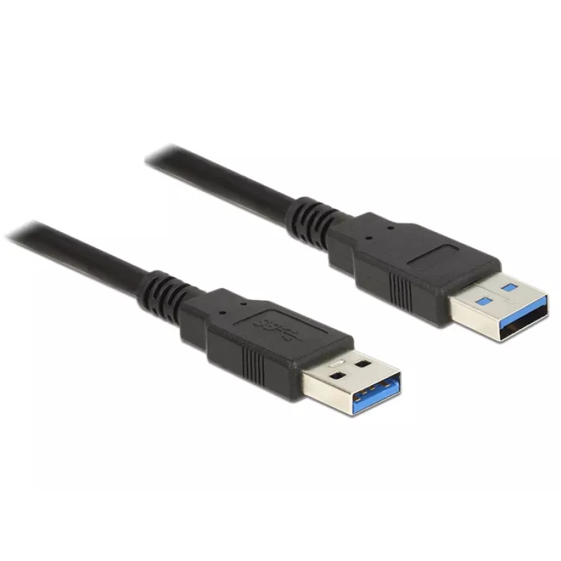 USB-kabel DeLOCK 85061 USB 3.2 Gen 1 1,5 m zwart