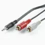 ROLINE audiokabel - stereo mini-jackstekker mannelijk naar RCA mannelijk