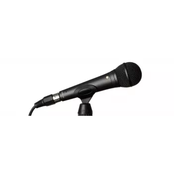 Dynamische podiummicrofoon RØDE M1 — bedraad XLR, 75–18.000 Hz, -56 dB gevoeligheid, 320 Ω, zwart