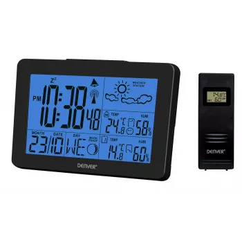 Digitaal weerstation Denver WS-530 zwart