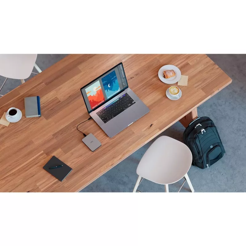 LaCie Mobile Drive Secure STLR2000400 - harde schijf - versleuteld - 2 TB - extern (draagbaar) - USB 3.2 Gen 1 (USB-C-stekker) - Self-Encrypting