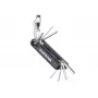 Multitool Topeak Hexus X zwart roestvrij staal 90mm