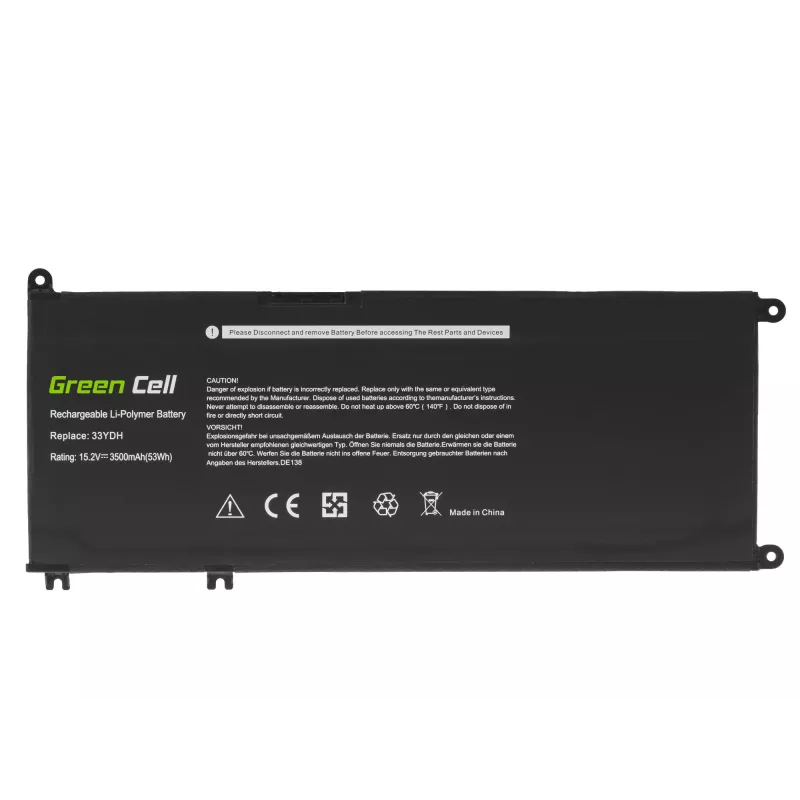 Green Cell accu DE138 voor DELL Inspiron G3 G5 G7 Latitude