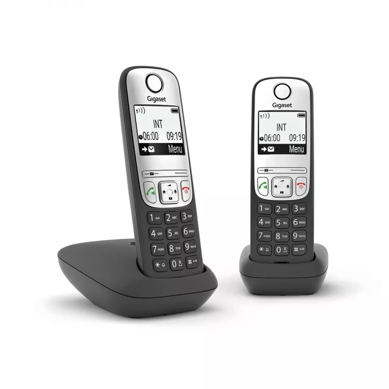 Draadloze telefoon Gigaset A690 A Duo zwart