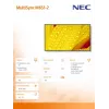 NEC MultiSync M651-2 kioskdesign 165,1 cm (65 inch) LED 500 cd/m² 4K Ultra HD zwart ingebouwde processor