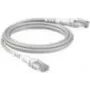 Patchsee ThePATCHCORD RJ45-patchkabel Cat. 6A, U/UTP, extra dun, Grijs, 0,6 m (TPC-LG-U/2)